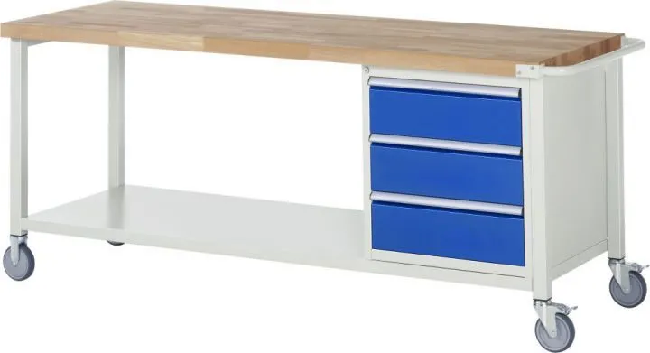 RAU Fahrbare Werkbank 8000 Modell 8157 Breite 2000 mm