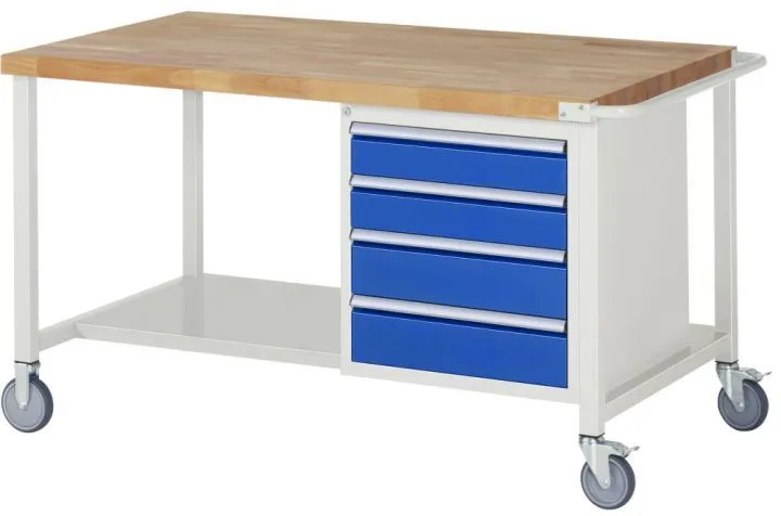 Rau Fahrbare Werkbank 8000 Breite 1500 mm Modell 8162