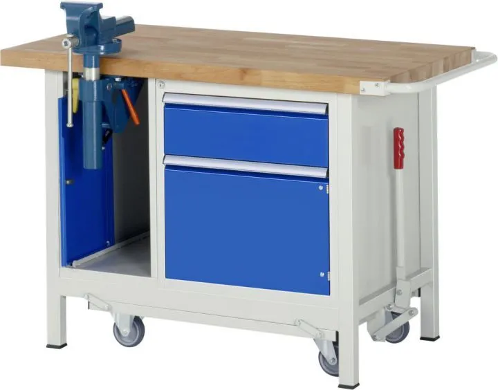 RAU Absenkbare Werkbank 8000 - Modell 8181 Breite 1250 mm