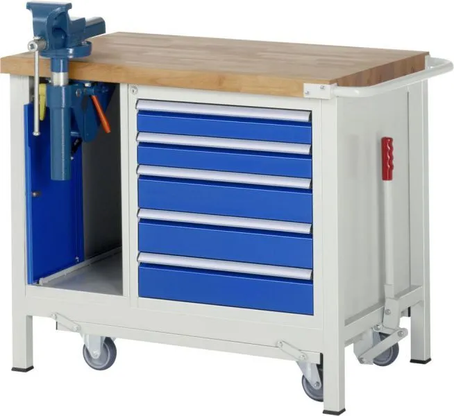 RAU Absenkbare Werkbank 8000 - Modell 8187 Breite 1000 mm