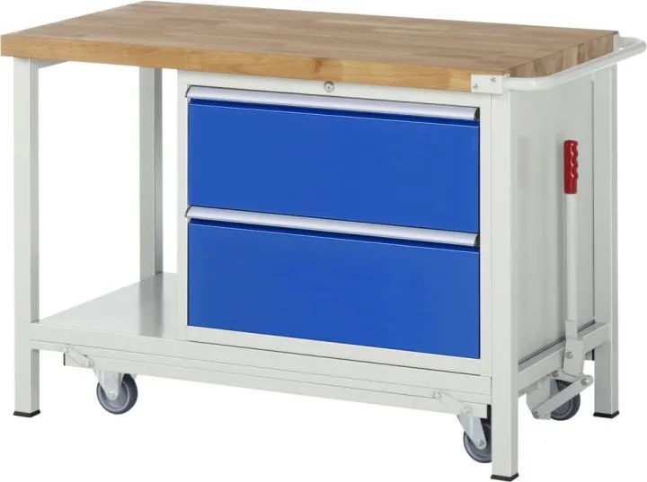 RAU Absenkbare Werkbank 8000 - Modell 8255 Breite 1250 mm