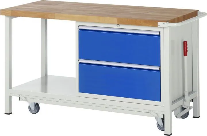 RAU Absenkbare Werkbank 8000 - Modell 8255 Breite 1500 mm