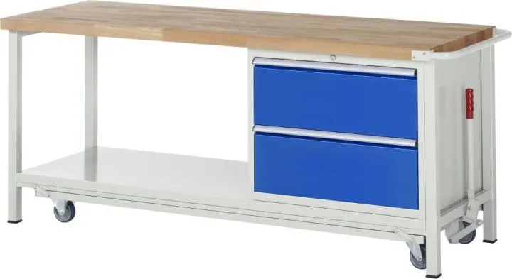 RAU Absenkbare Werkbank 8000 - Modell 8255 Breite 2000 mm