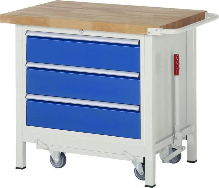 RAU Absenkbare Werkbank 8000 - Modell 8257 Breite 1000 mm