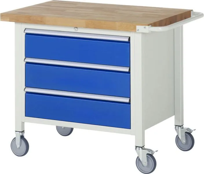 RAU Fahrbare Werkbank 8000 - Modell 8257 Breite 1000 mm