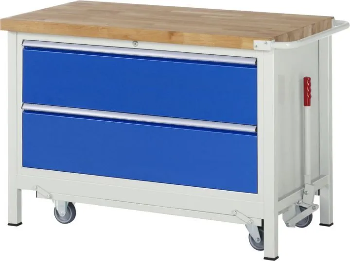 RAU Absenkbare Werkbank 8000 - Modell 8355 Breite 1250 mm