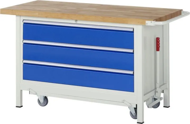 RAU Absenkbare Werkbank 8000 - Modell 8357 Breite 1500 mm