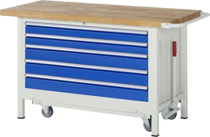 RAU Absenkbare Werkbank 8000 - Modell 8371 Breite 1500 mm