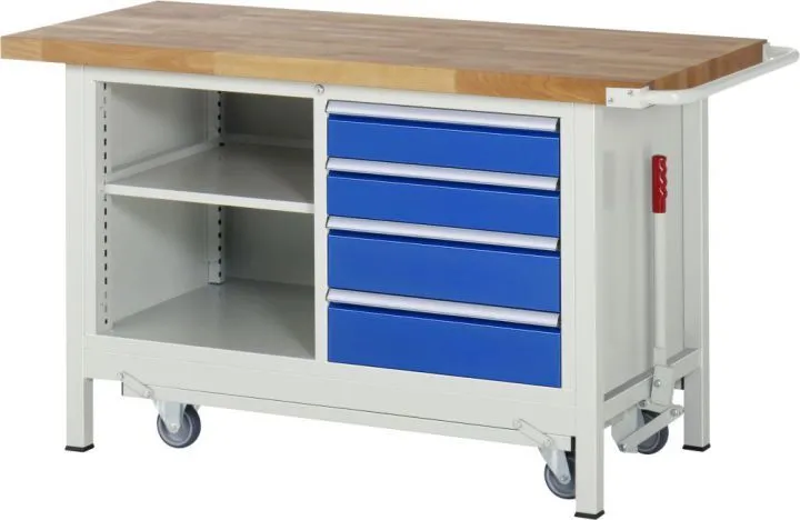 RAU Absenkbare Werkbank 8000 - Modell 8463 Breite 1500 mm