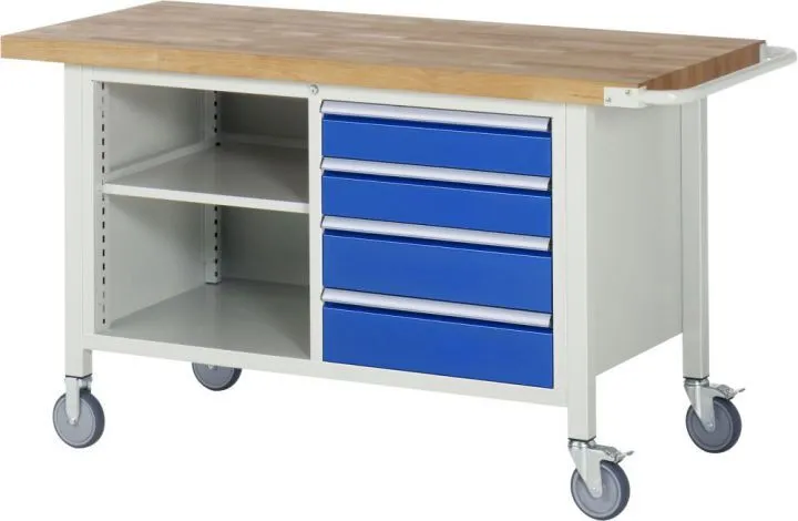 RAU Fahrbare Werkbank 8000 Modell 8463 Breite 1500 mm