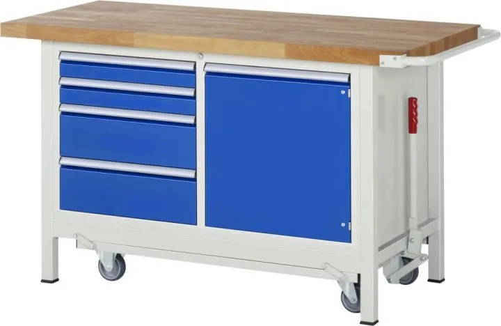 RAU Absenkbare Werkbank 8000 Modell 8470 Breite 1500 mm