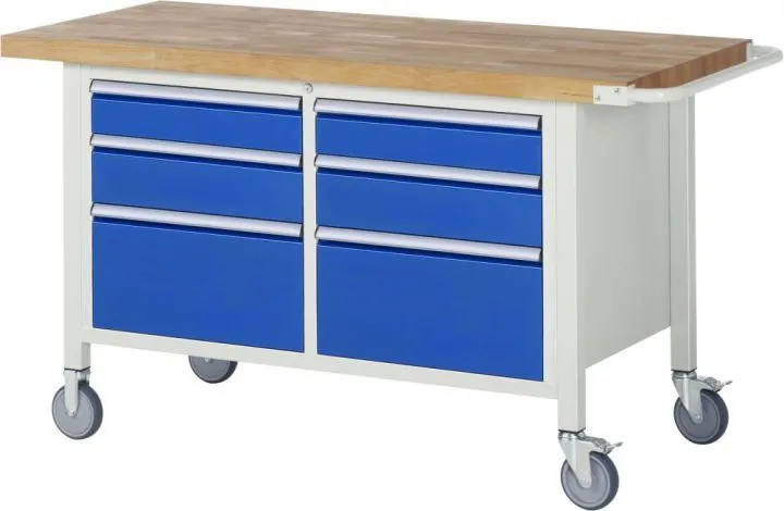 RAU Fahrbare Werkbank 8000 Modell 8475 Breite 1500 mm