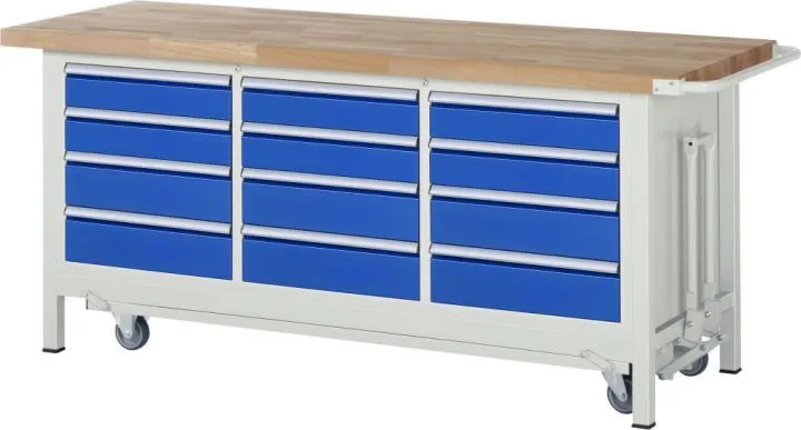 RAU Absenkbare Werkbank 8000 - Modell 8579 Breite 2000 mm