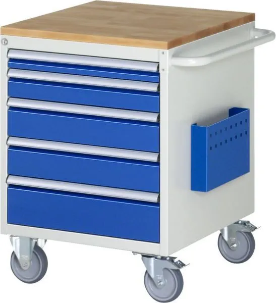 RAU Montagewagen 7000 Breite 580 mm 5 Schubladen