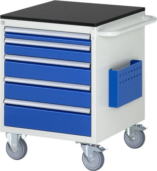 RAU Montagewagen Serie 7000 5 Schubladen Größe L