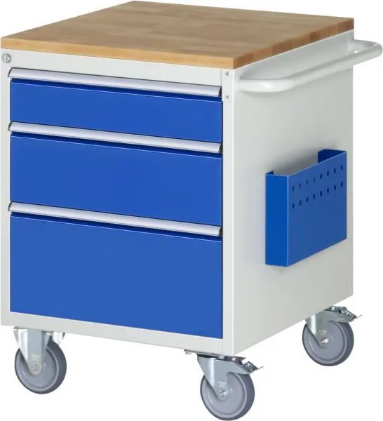 RAU Montagewagen 7000 rollbar Breite 580 mm Buchenplatte 25 mm