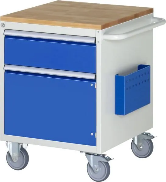 RAU Montagewagen 7000 Breite 580 mm 2 Schubladen Zentralverschluss