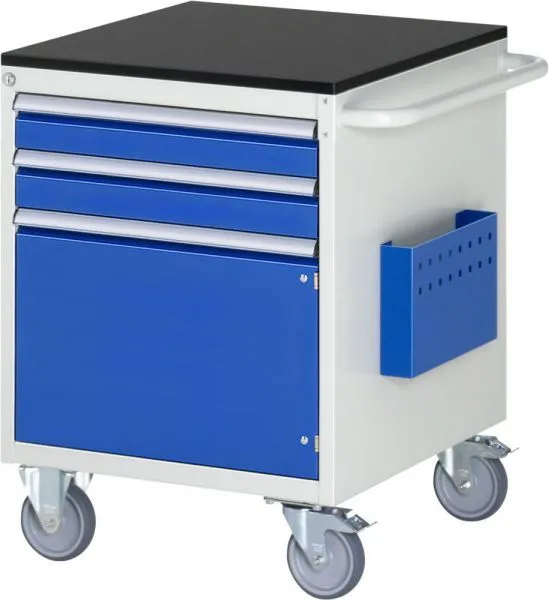 RAU Montagewagen Serie 7000 2 Schubladen Größe L Breite 580 mm