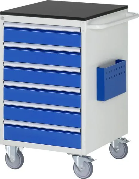 RAU Montagewagen Serie 7000 6 Schubladen Größe L Breite 580 mm