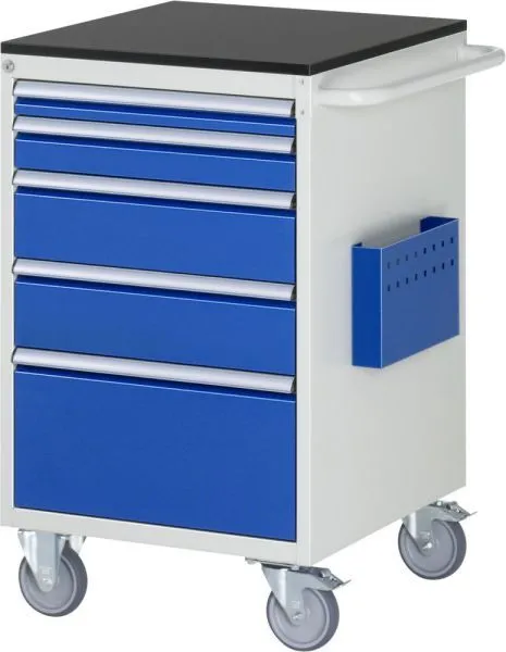 RAU Montagewagen Serie 7000 5 Schubladen Größe L 650 mm