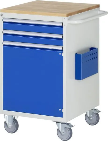 RAU Montagewagen 7000 Breite 580 mm 2 Schubladen 90 mm 1 Tür
