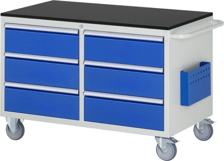 RAU Montagewagen Serie 7000 6 Schubladen Größe L