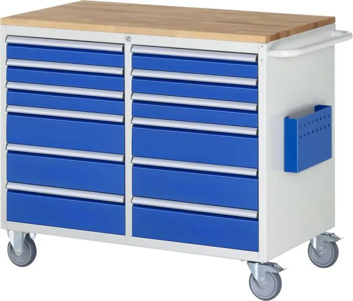 RAU Montagewagen 7000 rollbar Breite 1145 mm 12 Schubladen