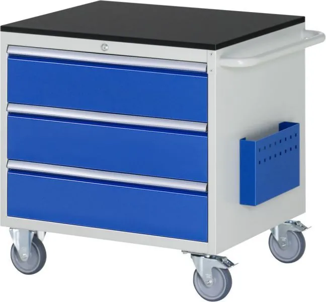 RAU Montagewagen Serie 7000 Breite 770 mm 3 Schubladen Größe XL