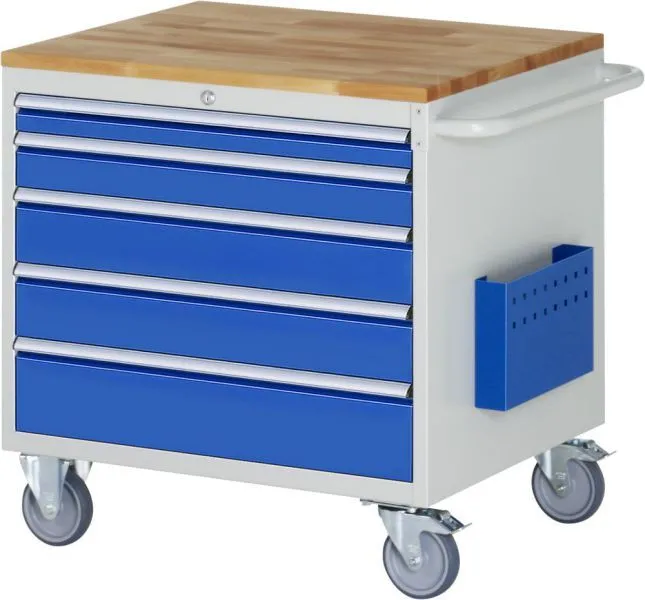 RAU Montagewagen 7000 Breite 770 mm Buche Arbeitsplatte