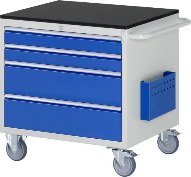 RAU Montagewagen 7000 Breite 770 mm Arbeitsplatte Melamin 19 mm