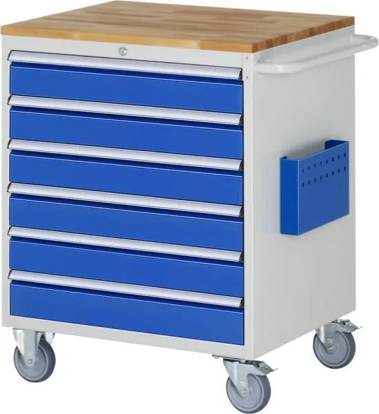 RAU Montagewagen 7000 Breite 770 mm 6 XXL Schubladen 120 mm