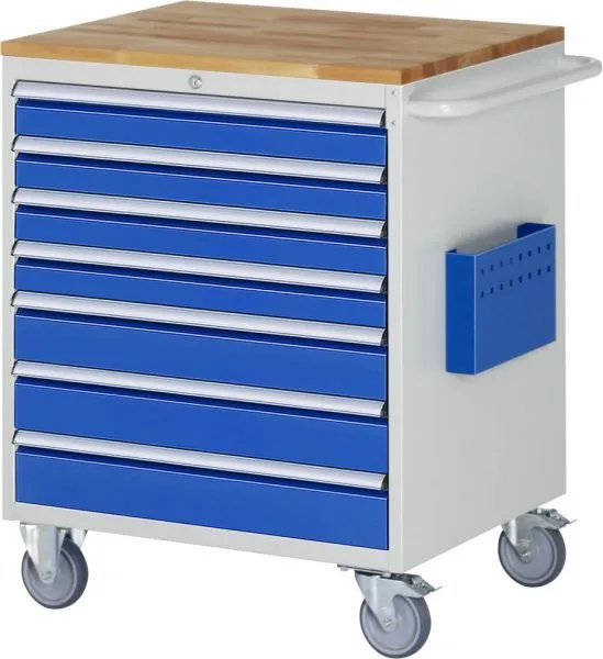 RAU Montagewagen 7000 Breite 770 mm 7 Schubladen 90 und 120 mm