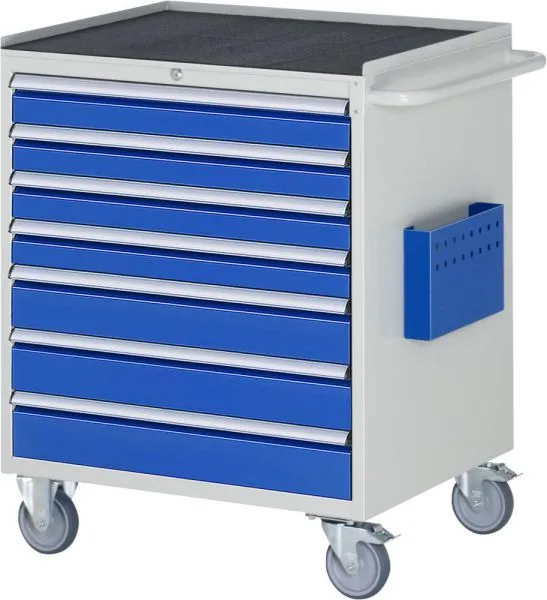 RAU Montagewagen Höhe 975 mm Serie 7000 7 Schubladen Größe XL