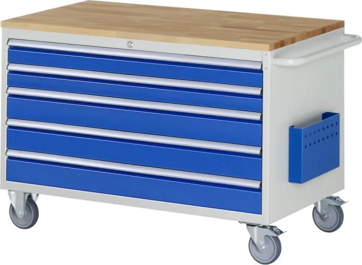 RAU Montagewagen 7000 Breite 1145 mm 5 mal XXL Schubladen
