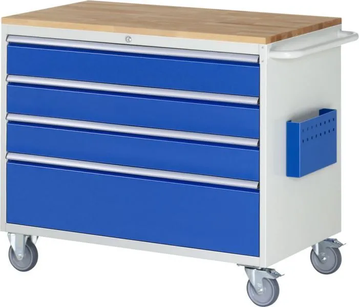 RAU Montagewagen 7000 Breite 1145 mm 2 Bockrollen und 2 Lenkrollen