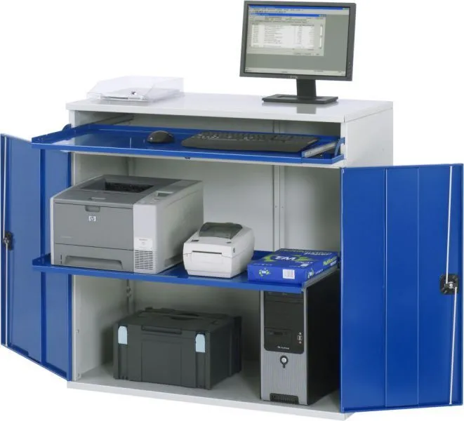 Rau Computer-Schrank - Modell 60 Höhe 1060 mm