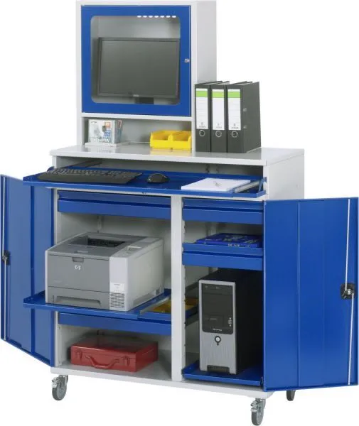 Rau Computer-Schrank - Modell 66 1100 x 1895 x 520 mm