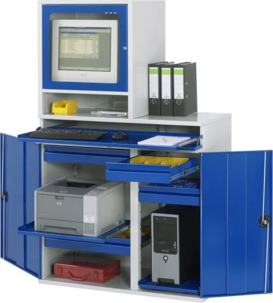 Rau Computer-Schrank - Modell 66 Breite 1100 mm