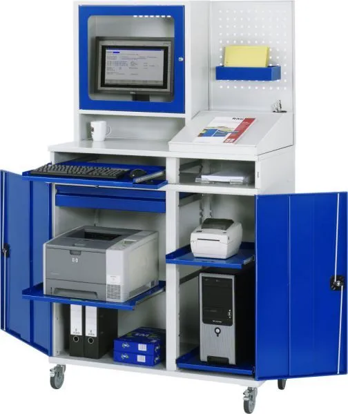 Rau Computer-Schrank - Modell 68 ﻿Breite 1100 mm