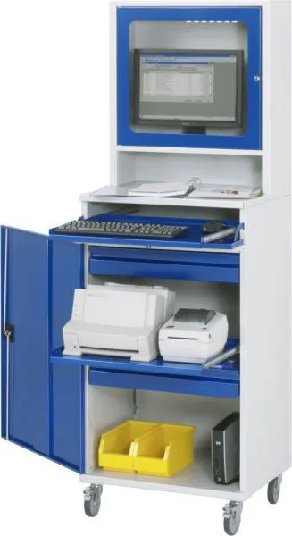 Rau Computer-Schrank - Modell 66 Höhe 1895 mm