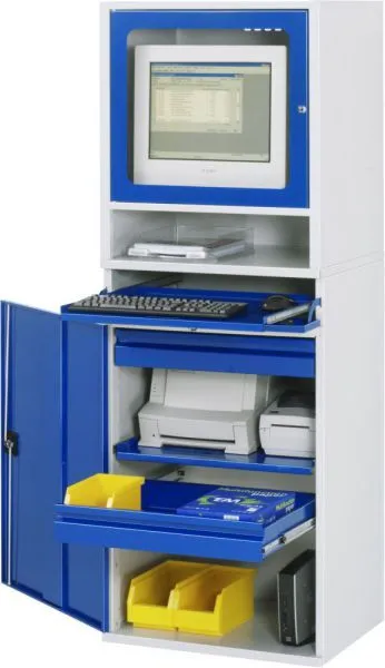 Rau Computer-Schrank - Modell 66 Höhe 1770 mm