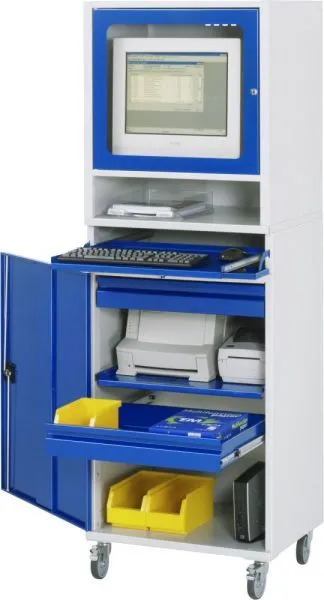 Rau Computer-Schrank - Modell 66 Breite 650 mm