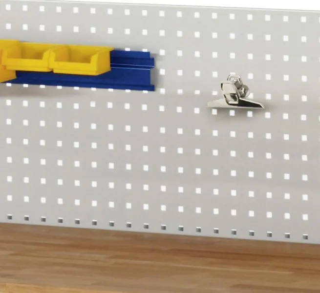 RAU Zeichnungshalter für Lochplatte Breite 125 mm