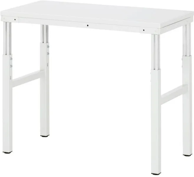 Rau Arbeitsplatzsystem Serie E Basistisch 1000 x 500 x 650-1000 mm