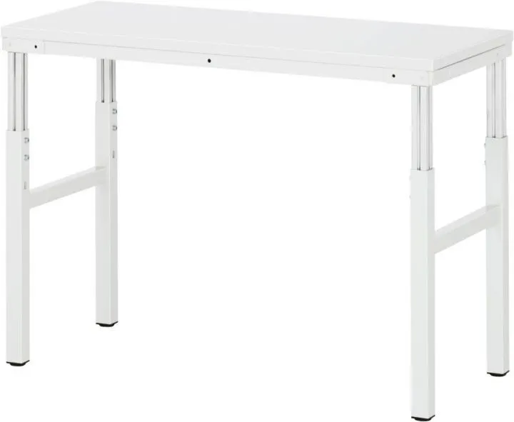 Rau Arbeitsplatzsystem Serie E Basistisch 1200 x 500 x 650-1000 mm