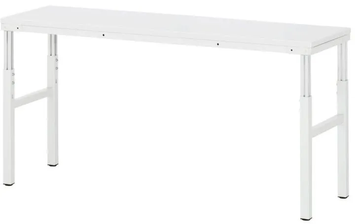 Rau Arbeitsplatzsystem Serie E Basistisch 1800 x 500 x 630-980 mm