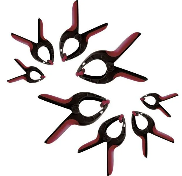 KRAFTWERK Kunststoffklemmen Satz 8 Teile