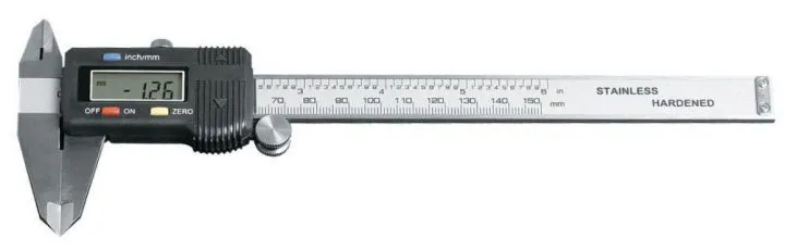 KRAFTWERK Digital Schieblehre 150 mm/0-6"