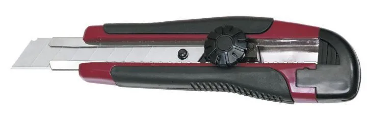 KRAFTWERK Abbrechmesser mit Stellrad 18 mm