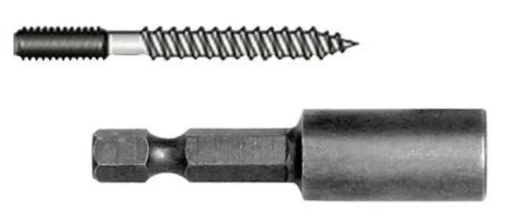 KRAFTWERK Eindrehwerkzeug für Stockschrauben M6